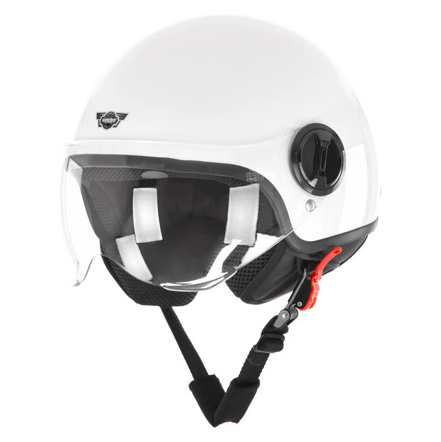 Moto šalmas Hecht 51631 baltas S