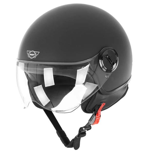 Moto šalmas Hecht 53631 juodas L