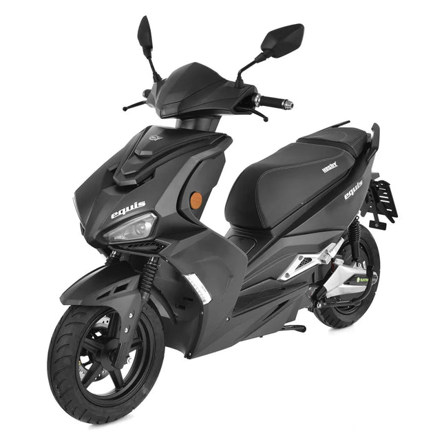 Elektrinis motoroleris Hecht equis juodas