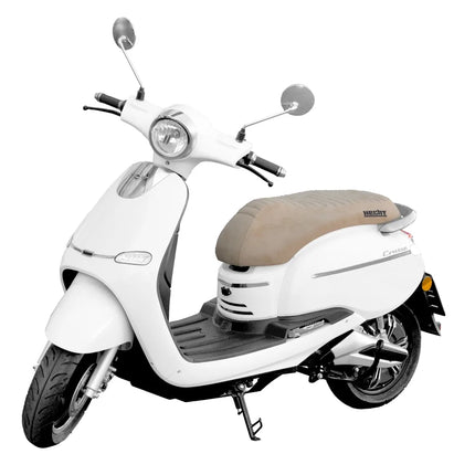 Elektrinis motoroleris Hecht citis baltas