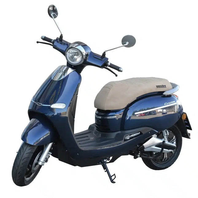 Elektrinis motoroleris Hecht citis mėlynas