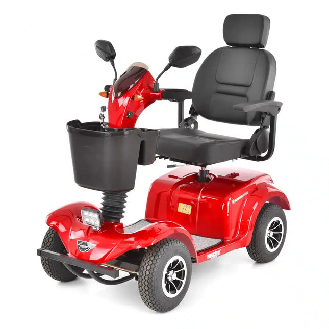 Elektrinis motoroleris Hecht wise raudonas