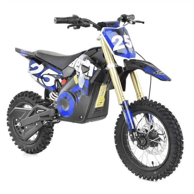 Elektrinis motociklas Hecht 59100 mėlynas