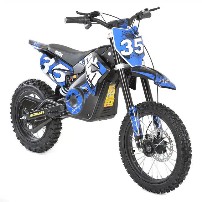 Elektrinis motociklas Hecht 59150 mėlynas