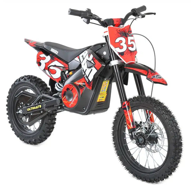 Elektrinis motociklas Hecht 59150 raudonas