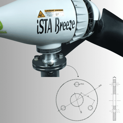 Istabreeze i-500 vėjo turbina 12V