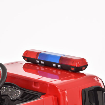 Akumuliatorinis gaisrinės automobilis vaikams HECHT 51818, 2x35W