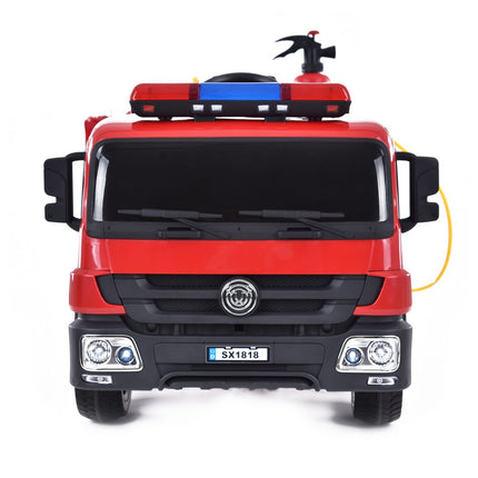 Akumuliatorinis gaisrinės automobilis vaikams HECHT 51818, 2x35W