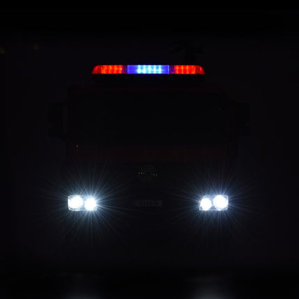Akumuliatorinis gaisrinės automobilis vaikams HECHT 51818, 2x35W