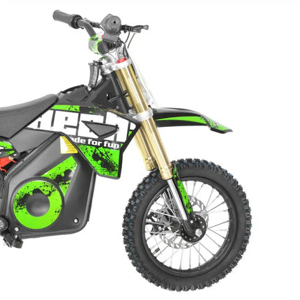Elektrinis motociklas Hecht 59100 žalias