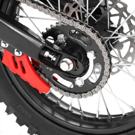 Benzininis motociklas Hecht 51126 raudonas