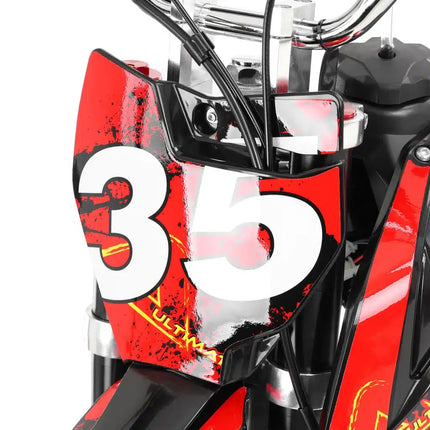 Benzininis motociklas Hecht 51126 raudonas