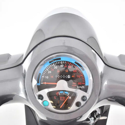 Elektrinis motoroleris Hecht citis max pilkas