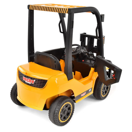 Akumuliatorinis šakinis krautuvas vaikams HECHT 52108 YELLOW, 2x40W
