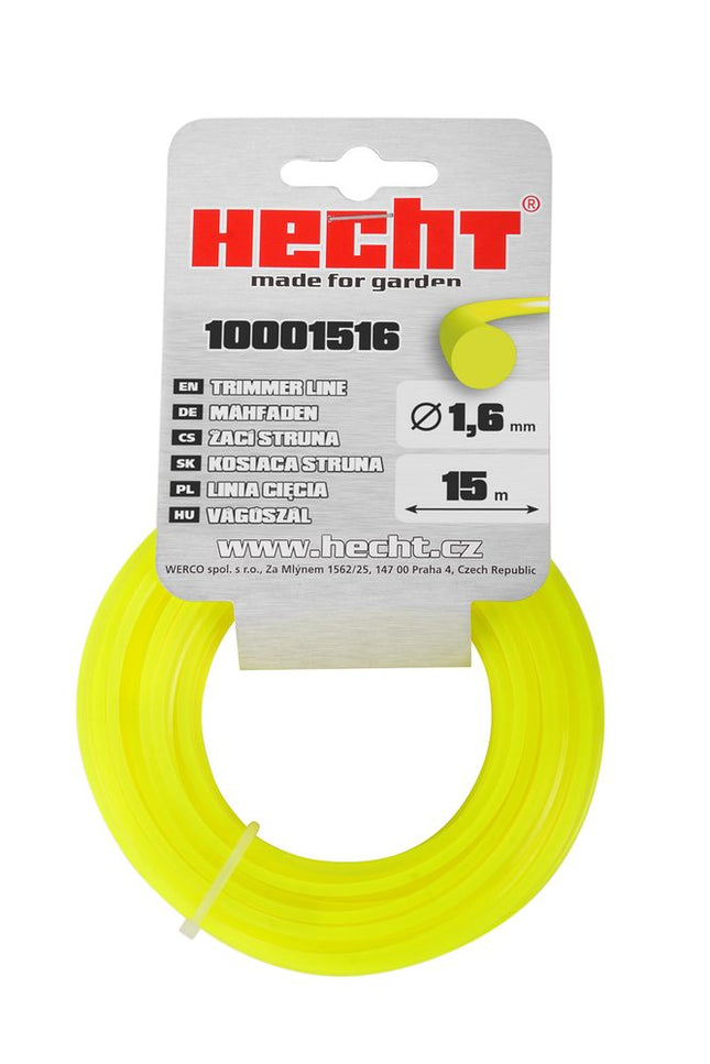 Žoliapjovės valas HECHT 10001516, 1,65 mm x 15 m