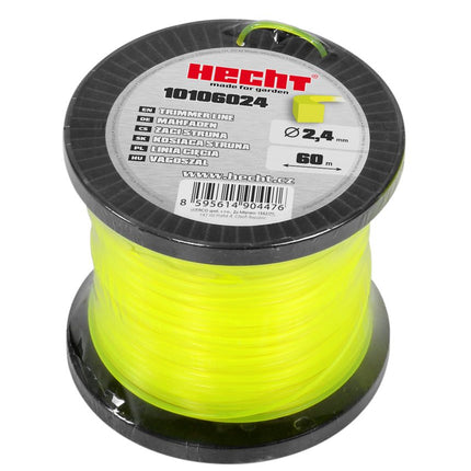 Žoliapjovės valas HECHT 10106024, 2,4 mm x 60 m