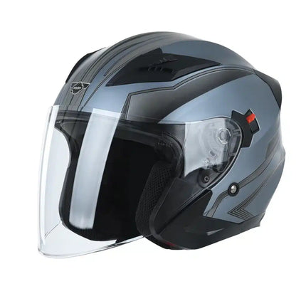 Moto šalmas Hecht 52627 juodas L