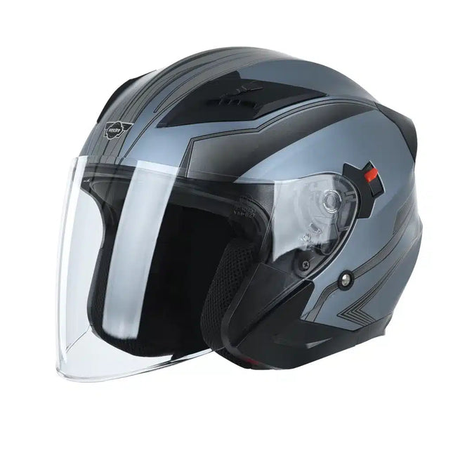 Moto šalmas Hecht 52627 juodas L