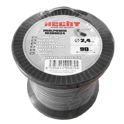Žoliapjovės valas HECHT 10309024, 2,4 mm x 90 m
