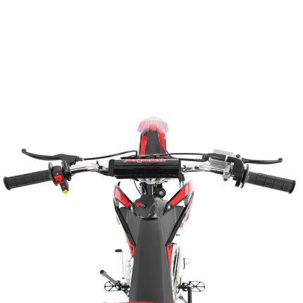 Benzininis motociklas Hecht 51126 raudonas
