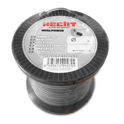 Kvadratinis pjovimo valas HECHT 10434524, 2,4 mm x 345 m