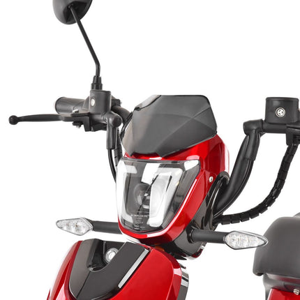 Elektrinis motoroleris HECHT BETIS RED, 800W