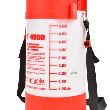 Rankinis purkštuvas HECHT 4500, 5 l