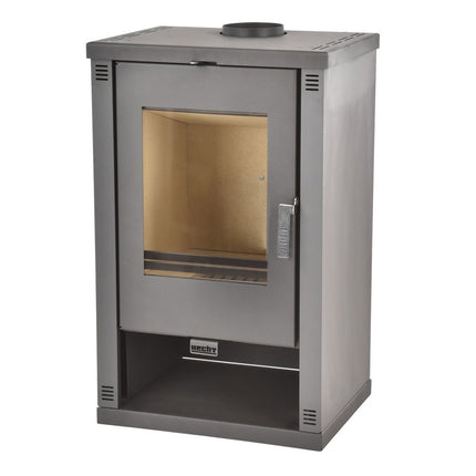 Malka kūrenama krosnelė HECHT SOLIS GREY, 9 kW