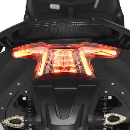 Elektrinis motoroleris Hecht equis juodas