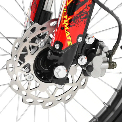 Benzininis motociklas Hecht 51126 raudonas