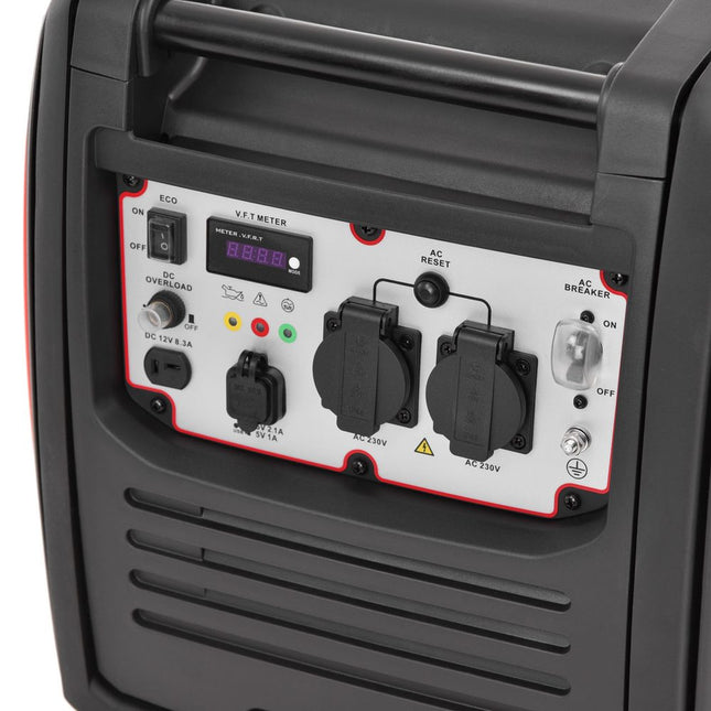 Vienfazis inverterinis generatorius HECHT IG 4500, 4000 W