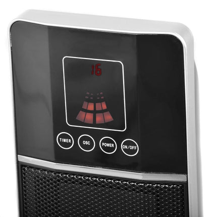 Keraminis elektrinis šildytuvas HECHT 3610, 2000 W