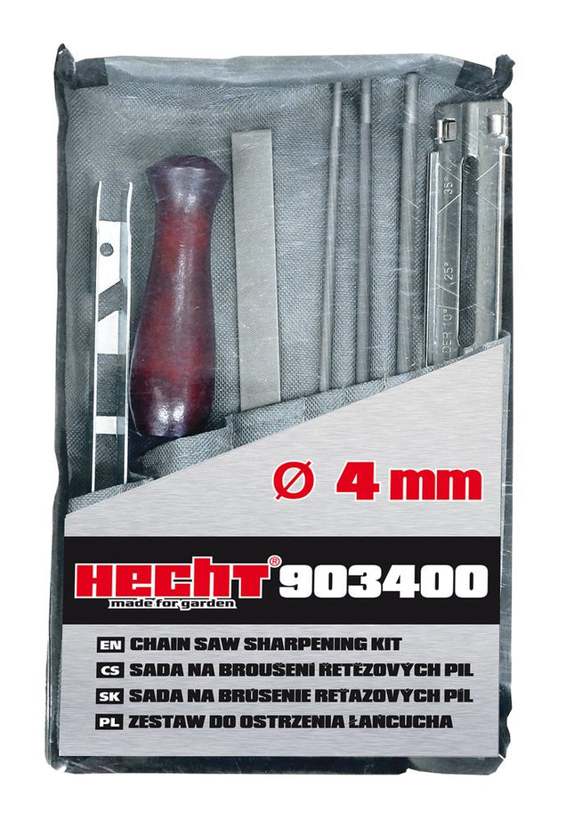 Grandinių galandimo rinkinys HECHT 903400, 4 mm