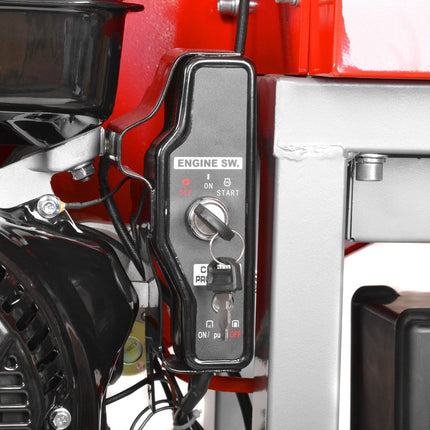 Benzininis šakų smulkintuvas HECHT 6645, su elektriniu starteriu