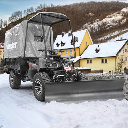 Elektrinis krovininis keturratis Hecht Cargo