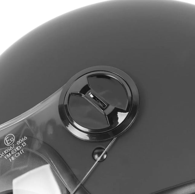 Moto šalmas Hecht 53631 juodas XL