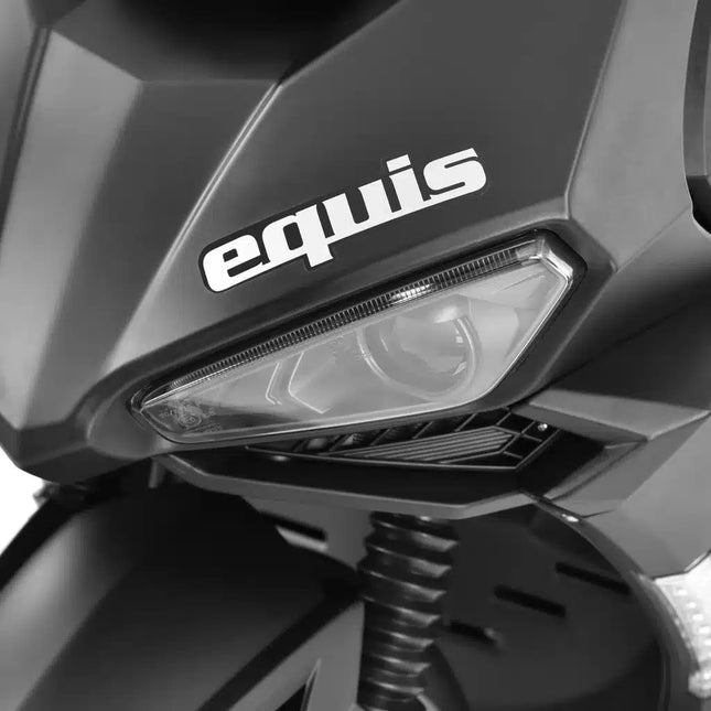 Elektrinis motoroleris Hecht equis juodas