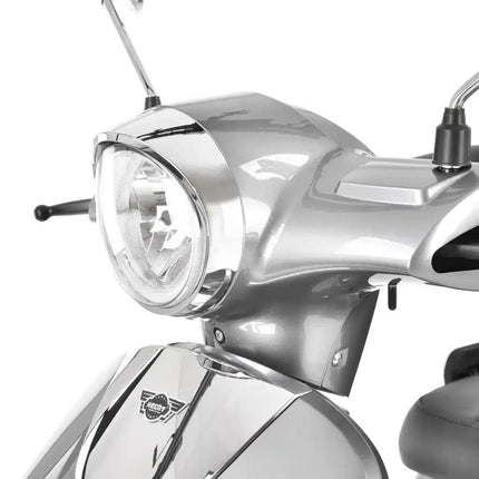 Elektrinis motoroleris Hecht citis max pilkas