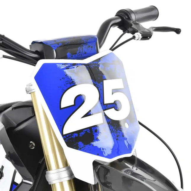 Elektrinis motociklas Hecht 59100 mėlynas
