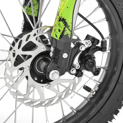 Elektrinis motociklas Hecht 59150 žalias