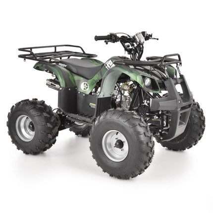 Benzininis keturratis HECHT 56126 ARMY, 125 cm³