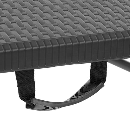 Sodo suolas HECHT FOLDIS RATTAN BENCH, sulankstomas