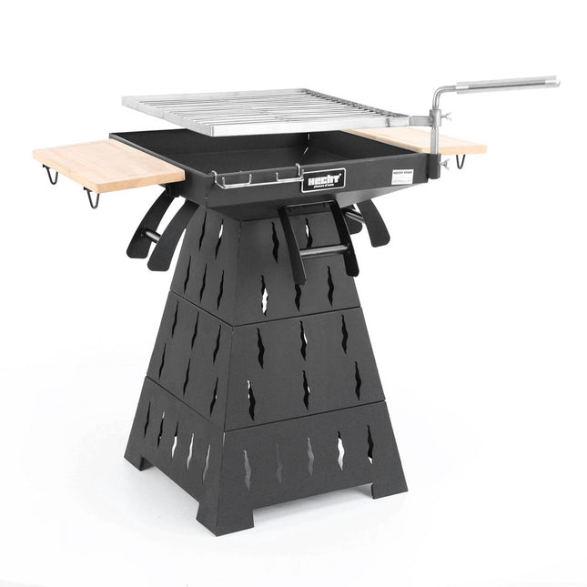 Anglinė sodo kepsninė HECHT VESUV, 1,2 mm plienas