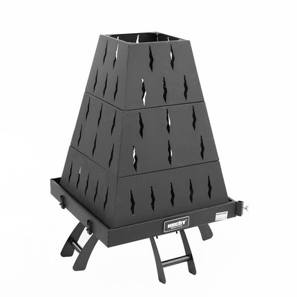 Anglinė sodo kepsninė HECHT VESUV, 1,2 mm plienas