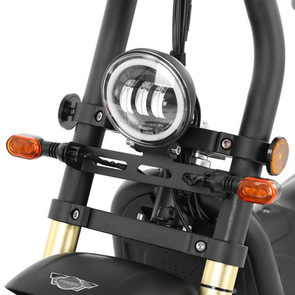 Elektrinis motoroleris HECHT COCIS MINI BLACK, 48V 13Ah