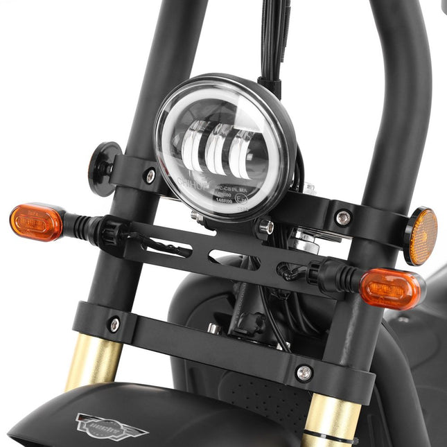 Elektrinis motoroleris HECHT COCIS MINI BLACK, 48V 13Ah