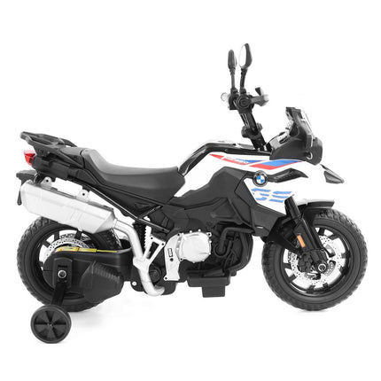 Akumuliatorinis motociklas BMW F 850 GS, 3-8 metų vaikams