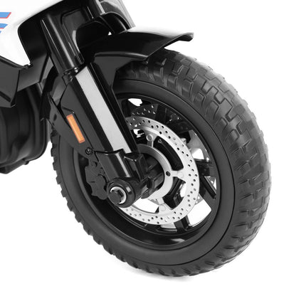 Akumuliatorinis motociklas BMW F 850 GS, 3-8 metų vaikams