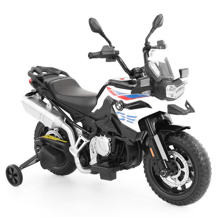 Akumuliatorinis motociklas BMW F 850 GS, 3-8 metų vaikams