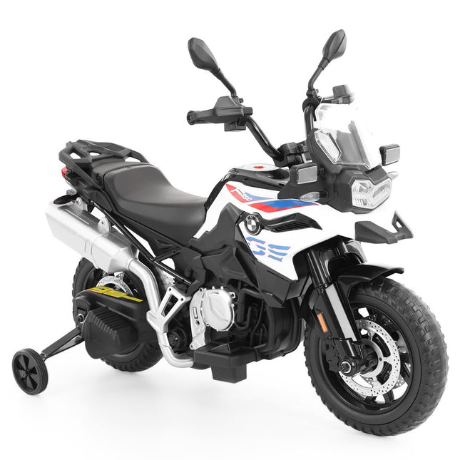 Akumuliatorinis motociklas BMW F 850 GS, 3-8 metų vaikams